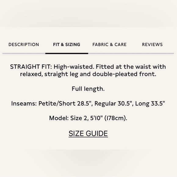 Banana Republic Palma Straight Leg Linen Pant Black - Picture 5 of 6